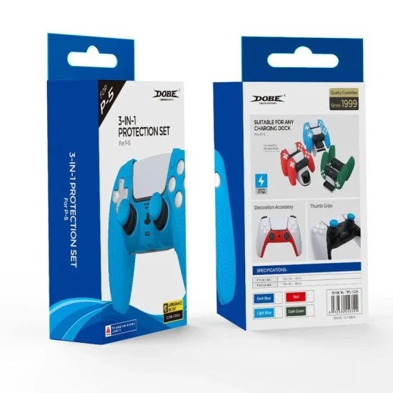 Dobe P5 3-In-1 Protection Set Tps-1529 Blue